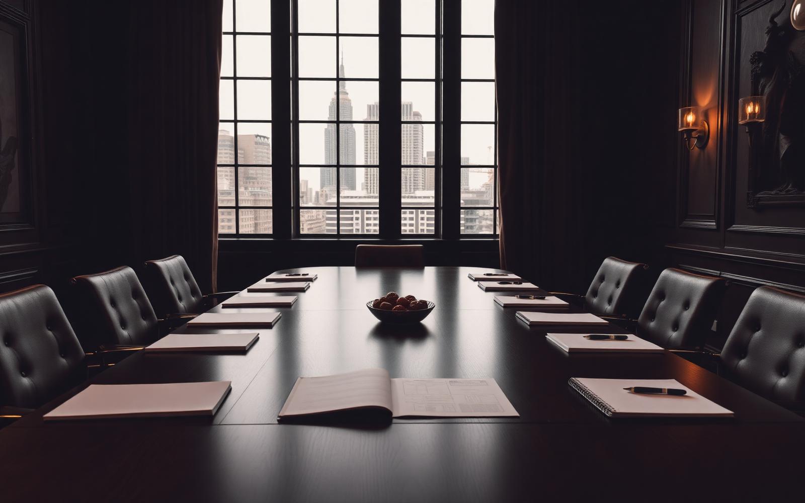 Consultancy meeting room overlooking London